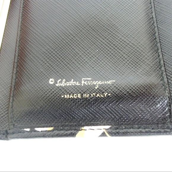 AUTH Salvatore Ferragamo Long Leather Wallet - Picture 6 of 7
